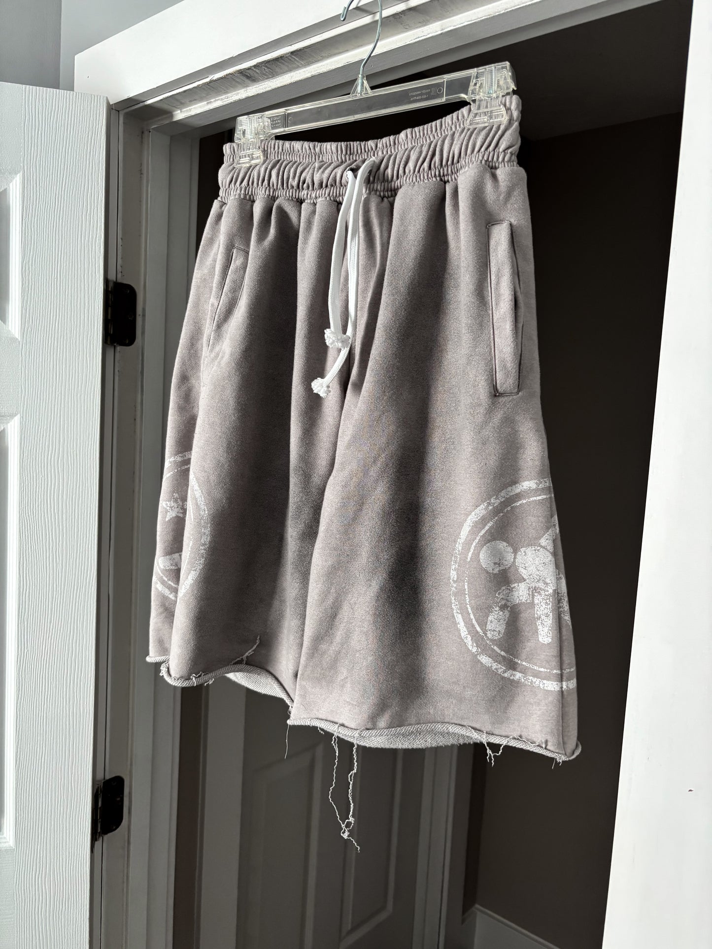 "Sea Salt Grey" Outlander Sweat Shorts