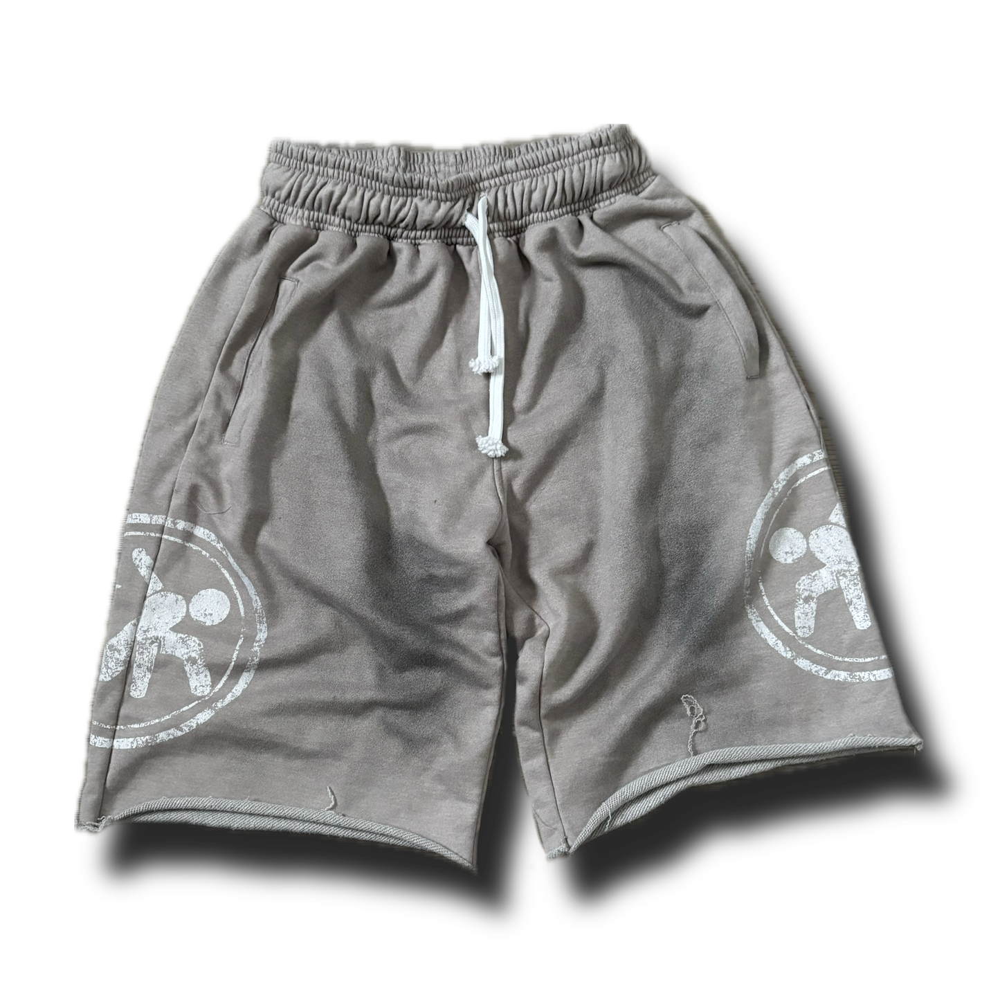 "Sea Salt Grey" Outlander Sweat Shorts
