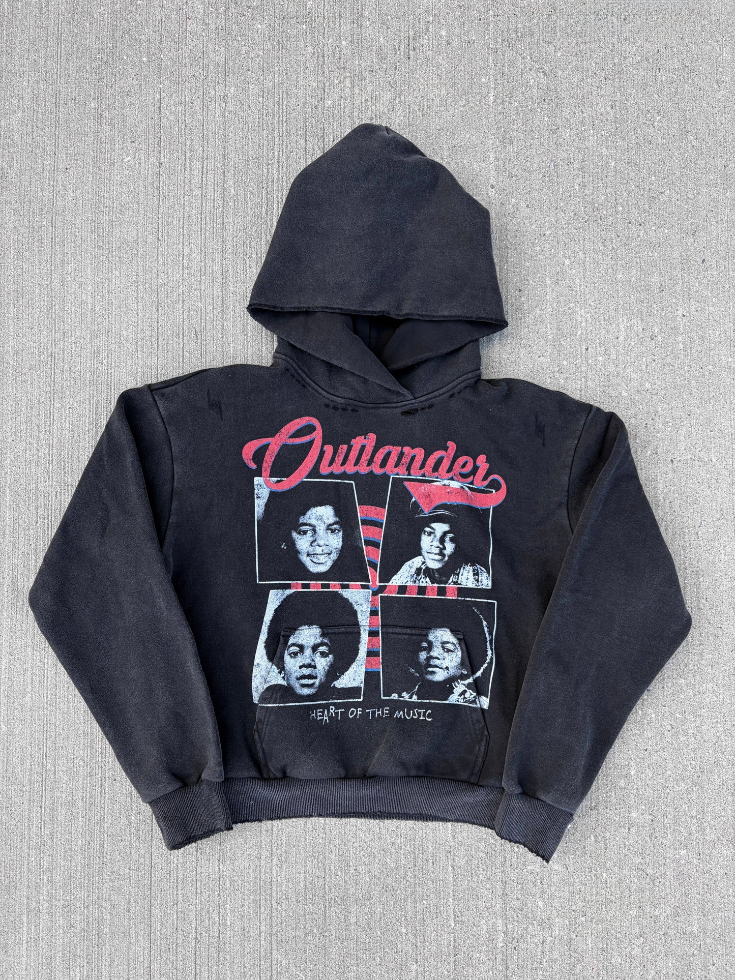 "Heart of Music" Vintage Hoodie