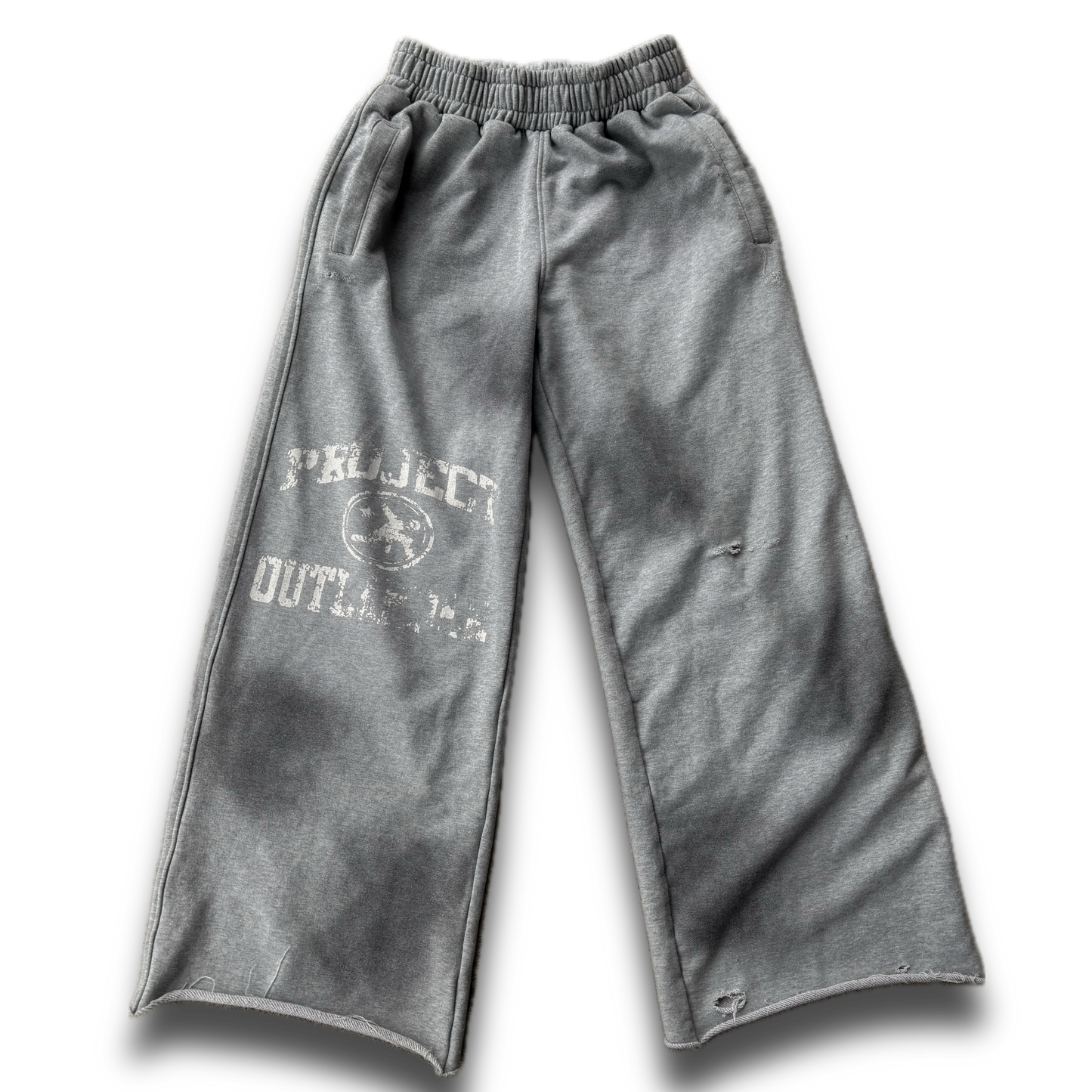 “GRAY” Dirty Baggy Sweats
