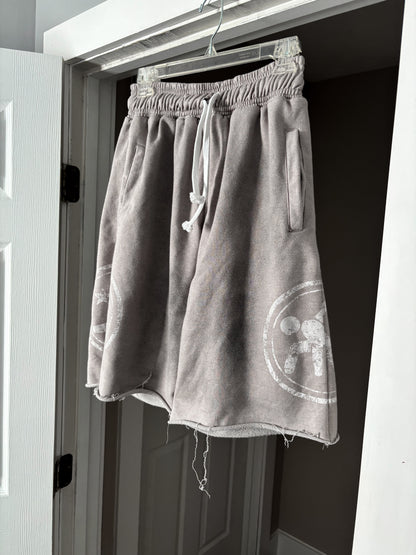 "Sea Salt Grey" Outlander Sweat Shorts