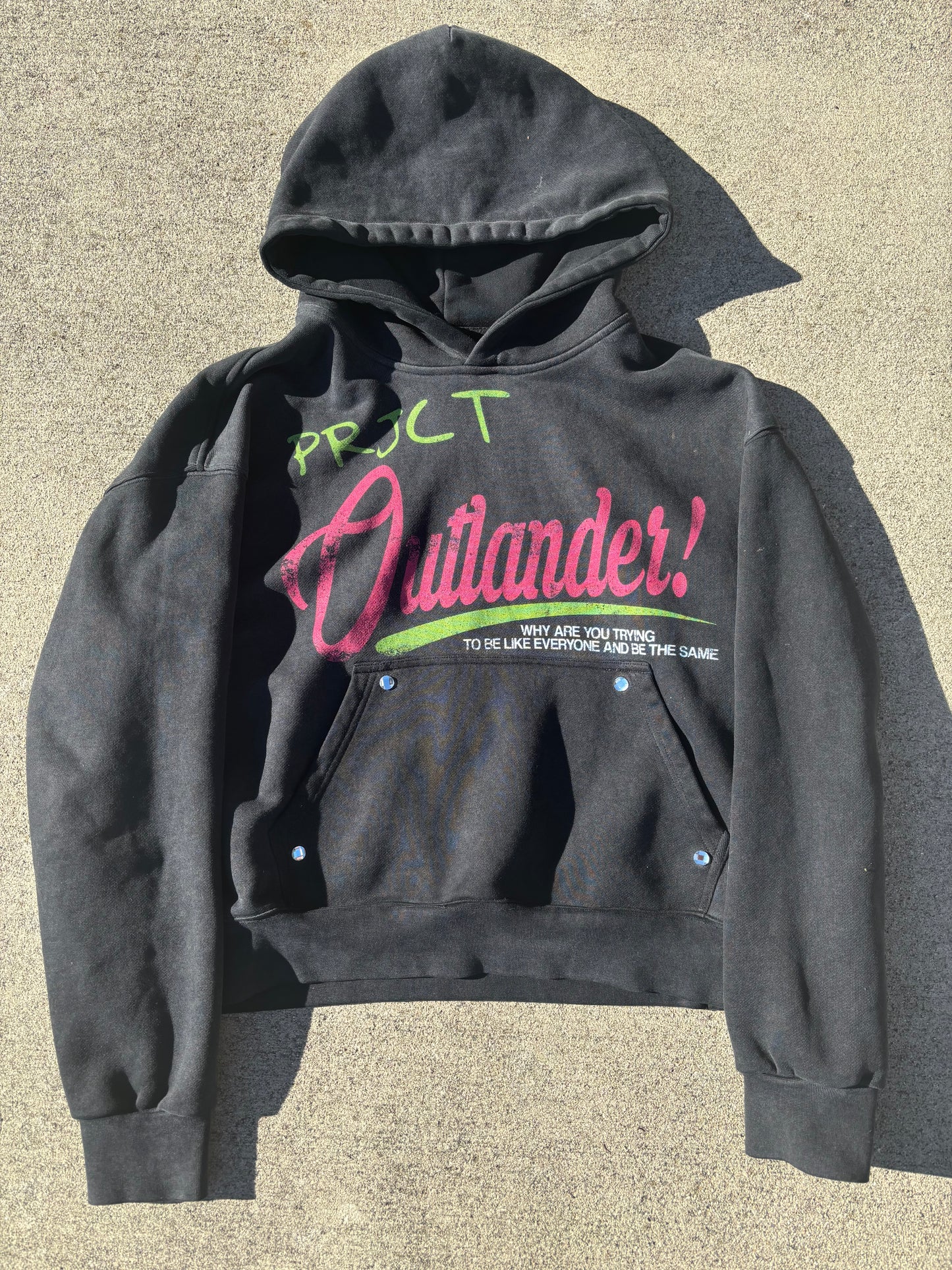 Outlander Rhinestone Hoodie