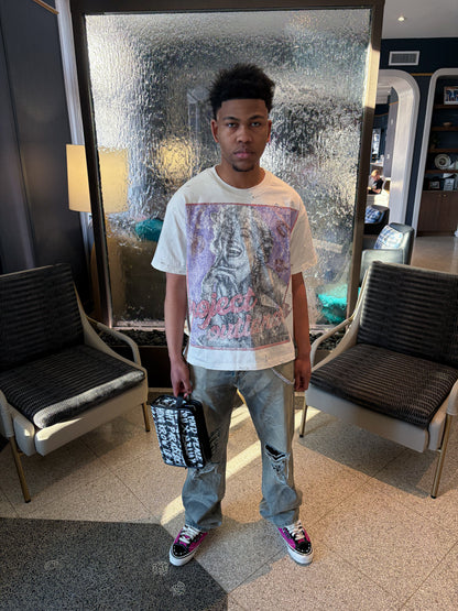 "KISS THE CHOAS" VINTAGE TEE