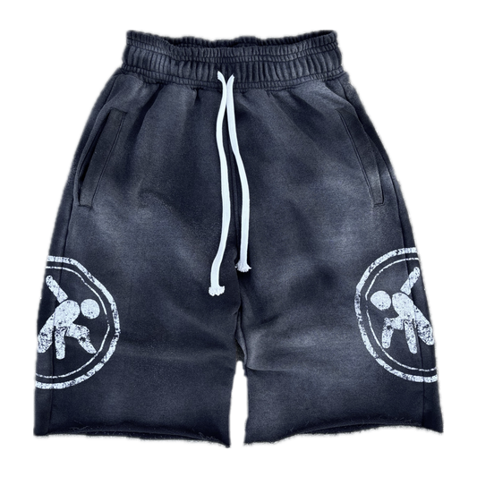 "Coal Black" Outlander Sweat Shorts