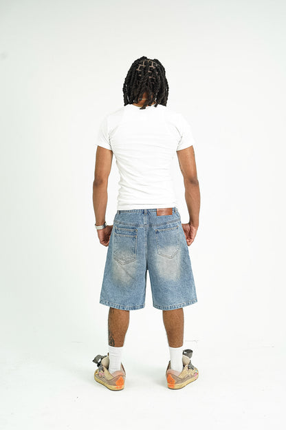 "BLUE" OUTLANDER STONE JORTS