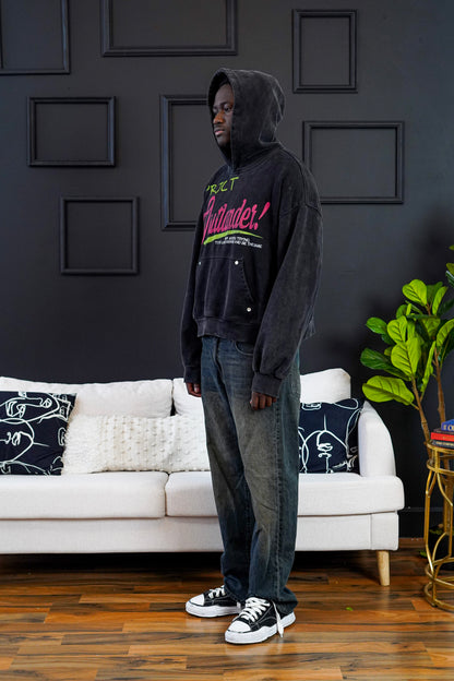 Rhinestone Statement Hoodie