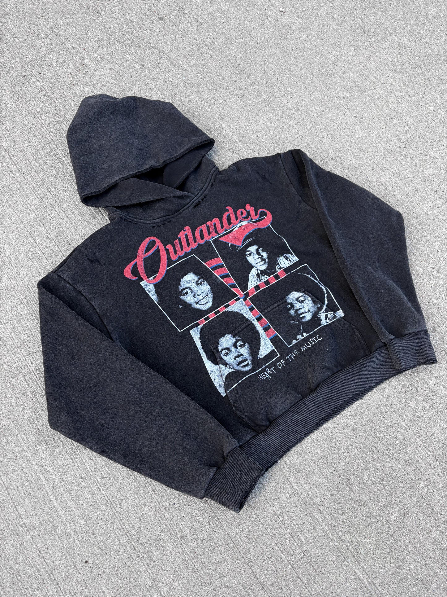 "Heart of Music" Vintage Hoodie