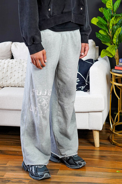 “GRAY” Dirty Baggy Sweats