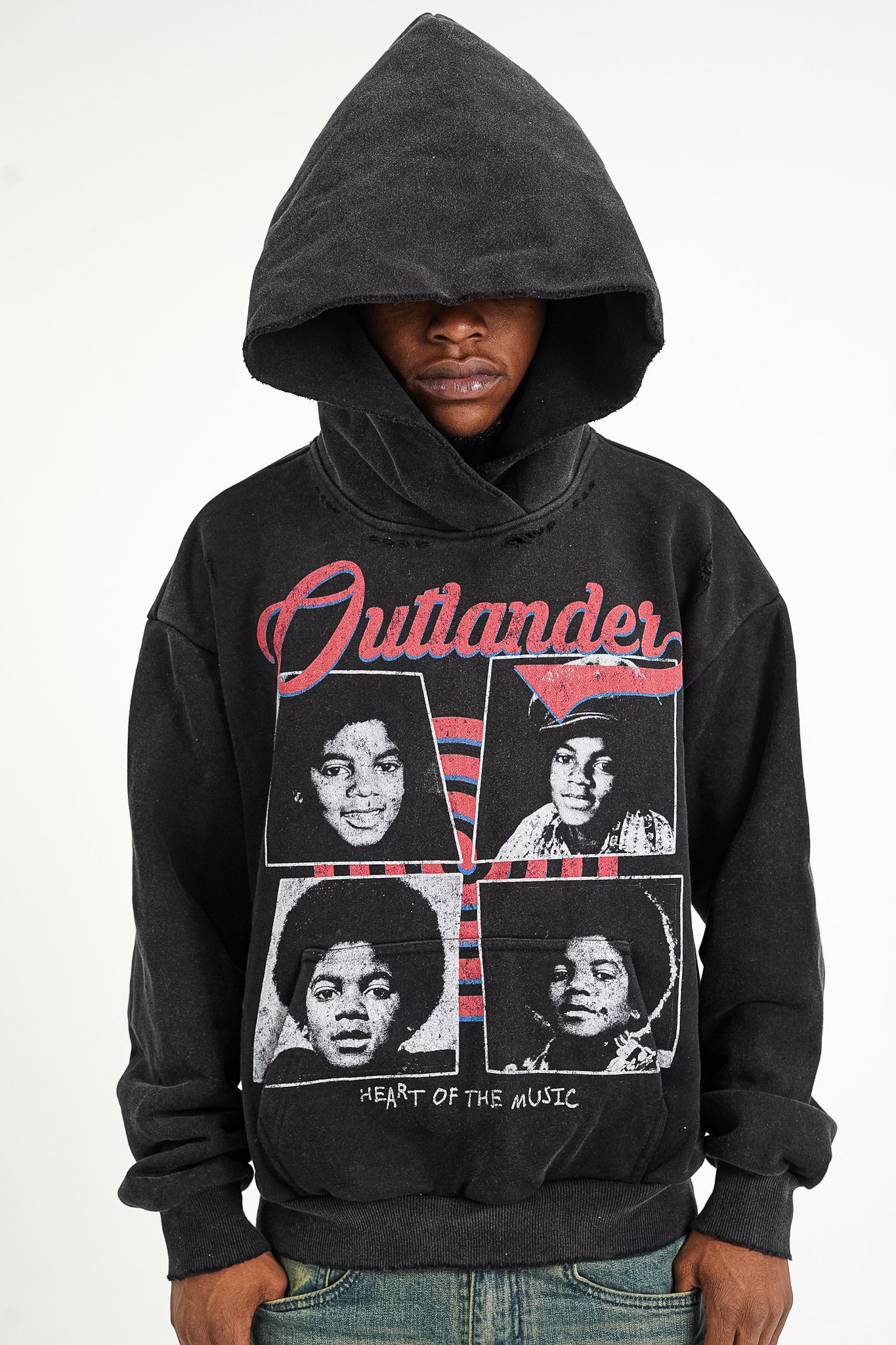 "Heart of Music" Vintage Hoodie
