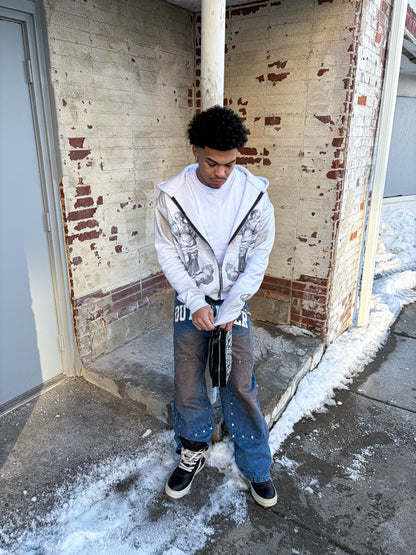 "ASH" ANGEL STATEMENT ZIP-UP