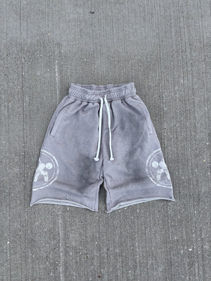 "Sea Salt Grey" Outlander Sweat Shorts