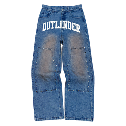 "RELAXED" OUTLANDER STONE JEANS