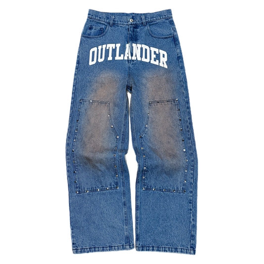 "RELAXED" OUTLANDER STONE JEANS