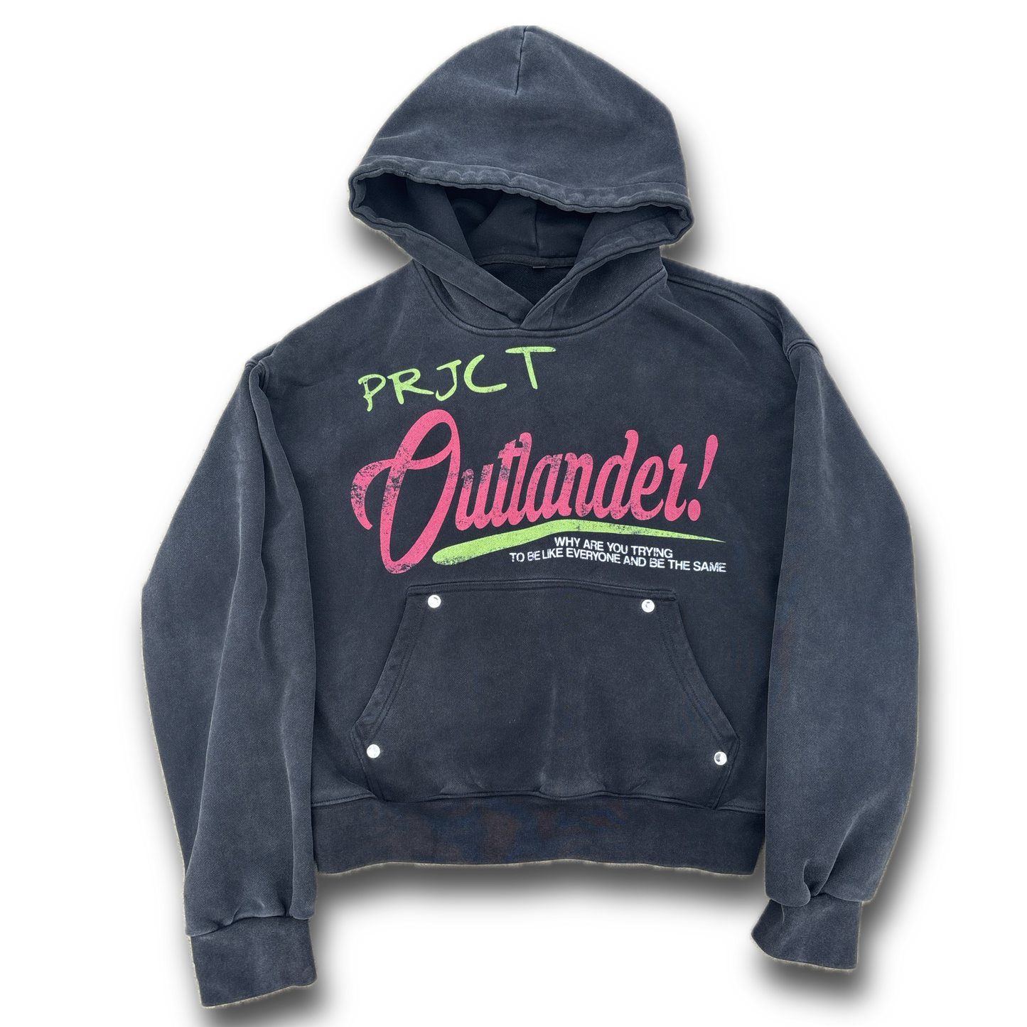 Rhinestone Statement Hoodie