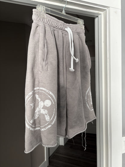 "Sea Salt Grey" Outlander Sweat Shorts