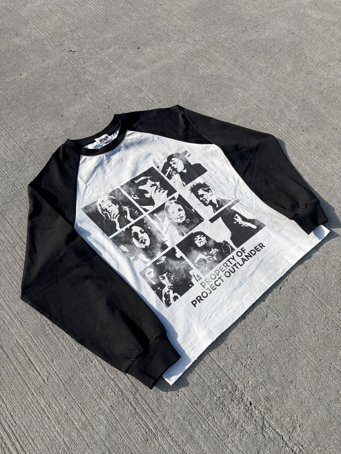 “Faces of Rebellion” Dirty Wash Long sleeve