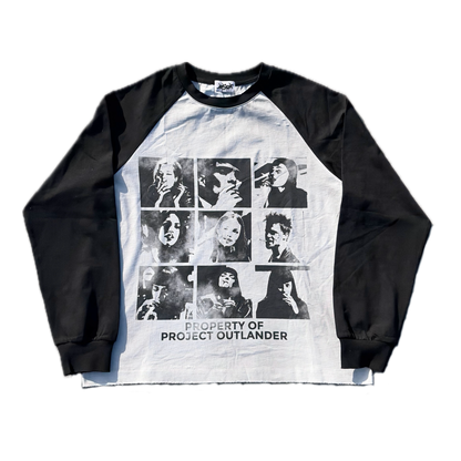 “Faces of Rebellion” Dirty Wash Long sleeve