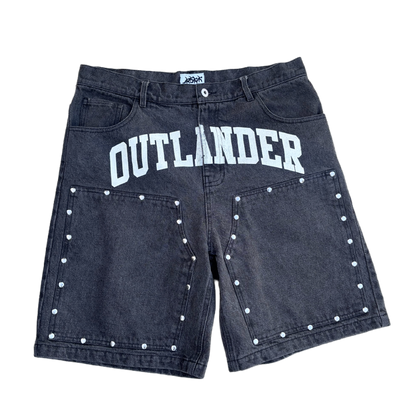"DARK GREY" OUTLANDER STONE JORTS