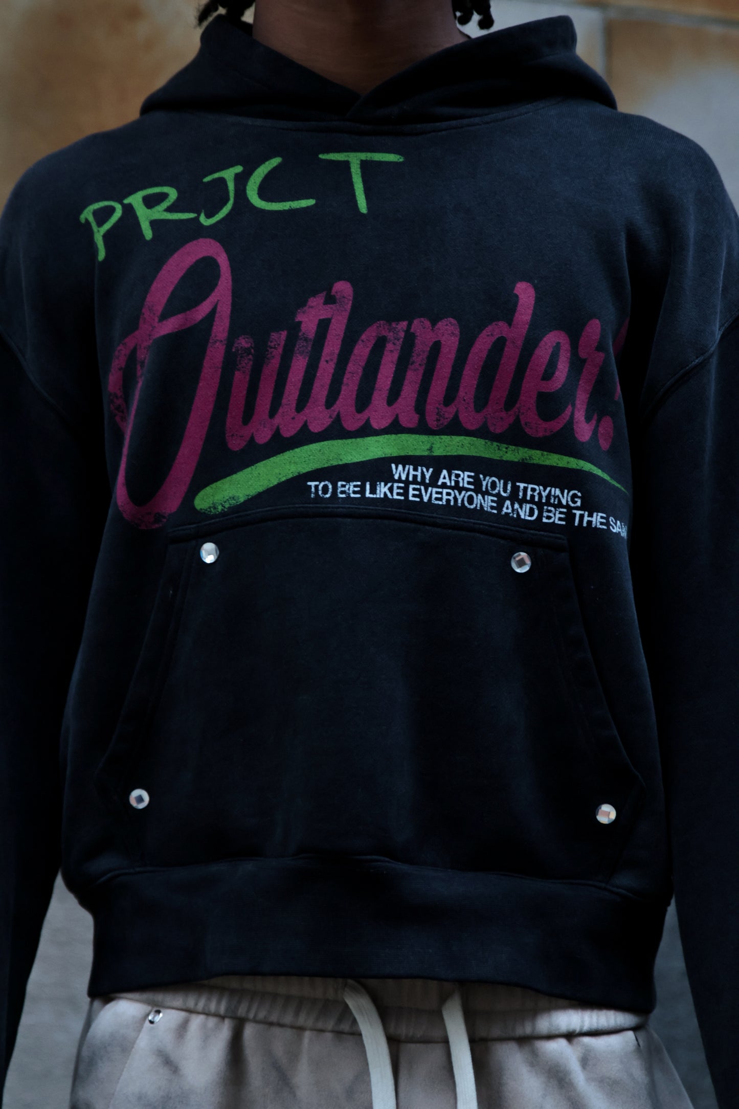 Outlander Rhinestone Hoodie