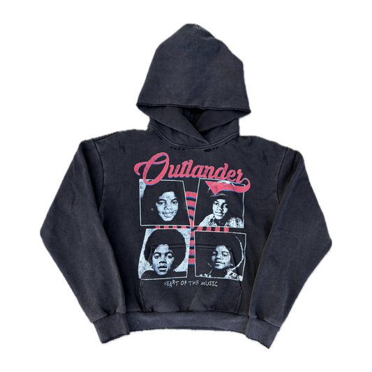 "Heart of Music" Vintage Hoodie