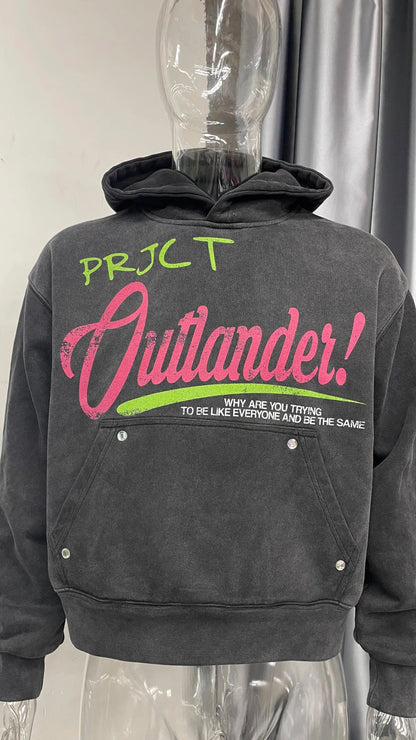 Outlander Rhinestone Hoodie