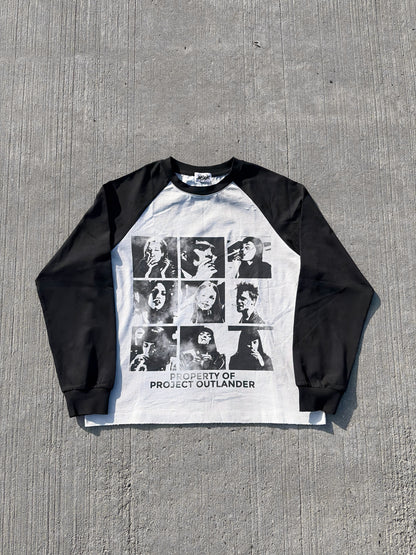 “Faces of Rebellion” Dirty Wash Long sleeve