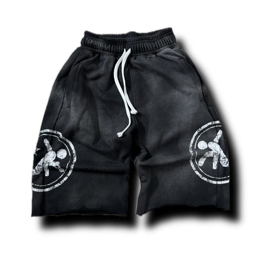 "Coal Black" Outlander Sweat Shorts